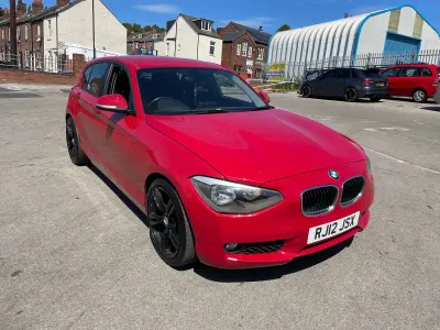 Used BMW 116 Efficient Dynamics 116 HP (85 kW) 2012 Red Hatchback
