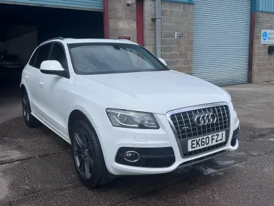 Used Audi Q5 S-Line 168 HP (123 kW) 2010 White SUV