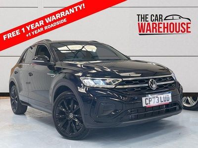 Black Used 2024 VW T-Roc R-line SUV | £22,800 (Fair price)