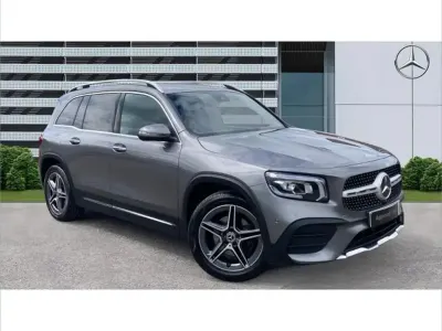 Second-hand Mercedes GLB200 AMG Line Premium 163 CP (119 kW) 2022 Gri SUV