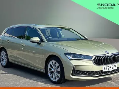 Used Skoda Superb SE L 150 HP (110 kW) 2025 Yellow Estate