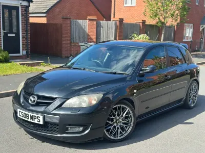Usado Mazda 3 260 CV (191 kW) 2008 Negro Utilitario
