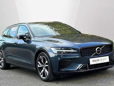 Blue Used 2021 Volvo V60 R-Design Estate | £25,721 (Fair price)
