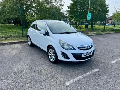 Gebraucht Vauxhall Corsa Excite 2014 Weiß Kleinwagen