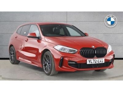 Used BMW 118 M Sport 136 HP (100 kW) 2023 Red Hatchback
