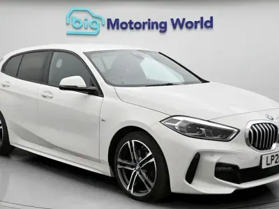 Used BMW 118 M Sport 136 HP (100 kW) 2021 White Hatchback