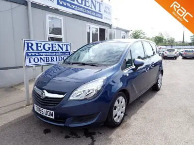 Used Vauxhall Meriva 110 HP (80 kW) 2015 Blue MPV