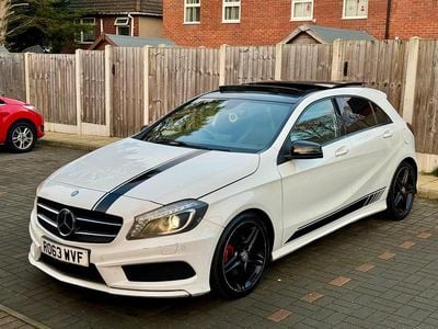 Used Mercedes A200 AMG 2013 White Hatchback