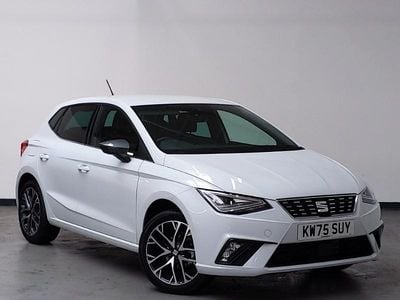 New Seat Ibiza XCELLENCE 95 HP (69 kW) 2025 White Hatchback