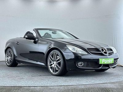 Begagnad Mercedes SLK280 2009 Svart Cab