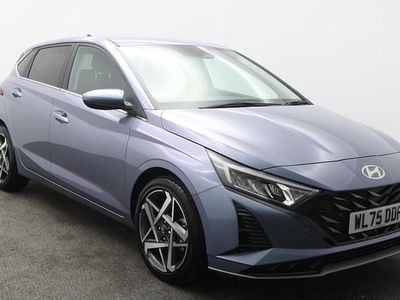 New Hyundai i20 90 HP (66 kW) 2025 Blue Hatchback