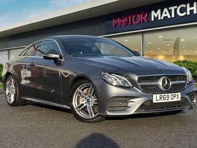 Grey Used 2019 Mercedes E220 AMG line Coupe | £20,999 (Good price)