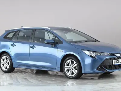Second-hand Toyota Corolla 122 CP (89 kW) 2021 Albastru Break