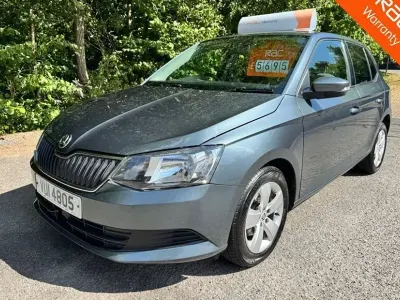 Used Skoda Fabia SE 75 HP (55 kW) 2015 Grey Hatchback