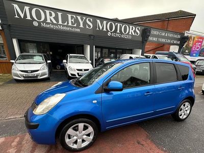 Used Nissan Note 109 HP (80 kW) 2007 Blue Hatchback