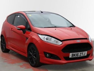 Used Ford Fiesta Zetec 140 HP (102 kW) 2016 Red Hatchback