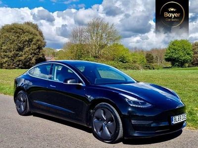 Used Tesla Model 3 Long Range AWD 77 kW (106 HP) 2019 Black Sedan