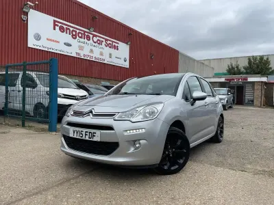 Used Citroën C3 SELECTION 2015 Silver Hatchback