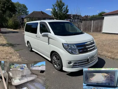 Used Nissan Elgrand 2020 White MPV