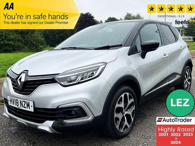 Silver/black Used 2018 Renault Captur Signature SUV | £6,595 (Fair price)