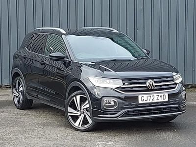 Used VW T-Cross R-line 110 HP (80 kW) 2022 Black SUV