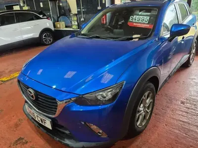 Usado Mazda CX-3 105 HP (77 kW) 2016 Azul SUV