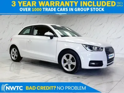Used Audi A1 Sport 95 HP (69 kW) 2016 White Hatchback