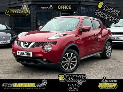 Used Nissan Juke Tekna 110 HP (80 kW) 2016 Red SUV