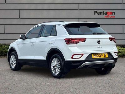 Used VW T-Roc Life 147 HP (108 kW) 2023 White SUV