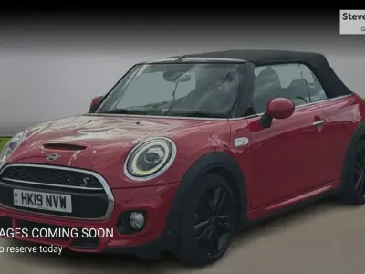 Usado Mini Cooper S Cabriolet Sport 2019 Rojo Descapotable