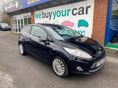 Used Ford Fiesta Titanium 94 HP (69 kW) 2009 Black Hatchback