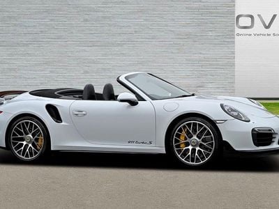 Used Porsche 911 Turbo S 2015 White Coupe