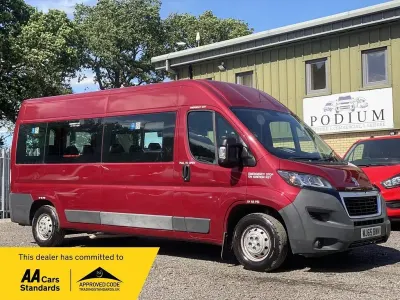 Used Peugeot Boxer 2015 Red Van