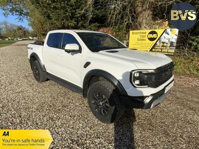 White Used 2024 Ford Ranger Raptor Pickup | £32,850