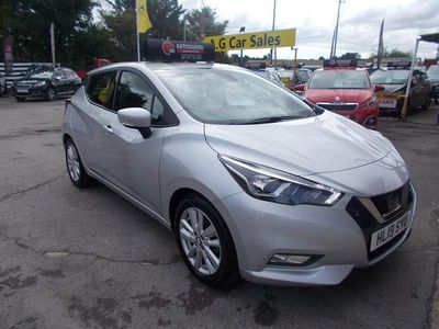 Used Nissan Micra Acenta 2019 Silver Hatchback