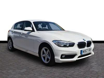 Used BMW 116 Comfort Edition 116 HP (85 kW) 2017 White Hatchback