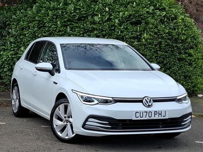 Used VW Golf VII Style 150 HP (110 kW) 2020 White Hatchback