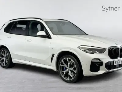 Gebraucht BMW X5 M Sport 389 PS (286 kW) 2020 Weiß SUV