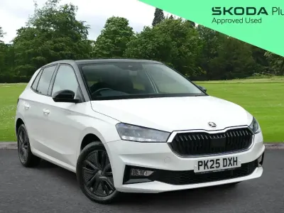 Used Skoda Fabia Design Edition 113 HP (83 kW) 2025 White Hatchback