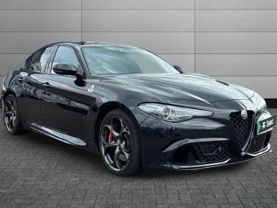 Used Alfa Romeo Giulia Quadrifoglio 502 HP (369 kW) 2021 Black Sedan