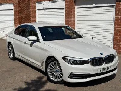 Begagnad BMW 530e Comfort Edition 2018 Vit Sedan