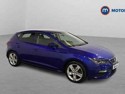 Begagnad Seat Leon FR 131 HK (96 kW) 2019 Blå Halvkombi