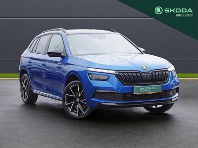 Used Skoda Kamiq Monte Carlo 108 HP (79 kW) 2022 Blue SUV