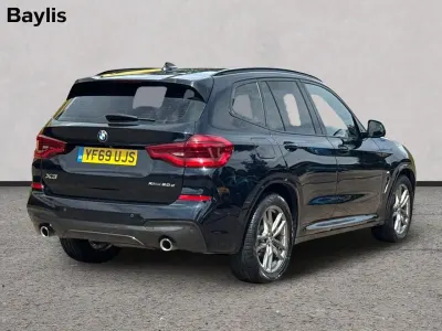 Used BMW X3 M Sport 187 HP (137 kW) 2019 Black SUV