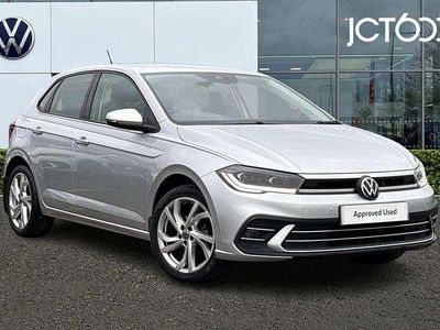 Silver Used 2022 VW Polo Style Hatchback | £14,714 (Fair price)