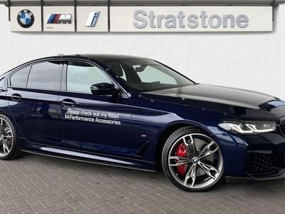 Used BMW M550 Comfort Edition 530 HP (389 kW) 2023 Blue Sedan