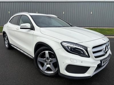 Used Mercedes GLA220 AMG line 170 HP (125 kW) 2014 White SUV