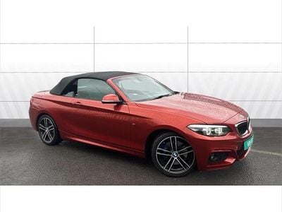 Used BMW 220 M Sport 190 HP (139 kW) 2020 Orange Cabriolet