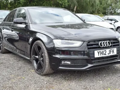 Used Audi A4 Black Edition 143 HP (105 kW) 2012 Black Sedan