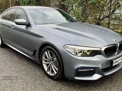 Blue Used 2018 BMW 520 M Sport Sedan | £18,750 (Fair price)
